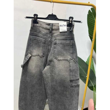 Jeans Ballon Grigio
