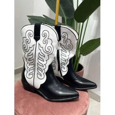 Stivale Texano Bicolore 