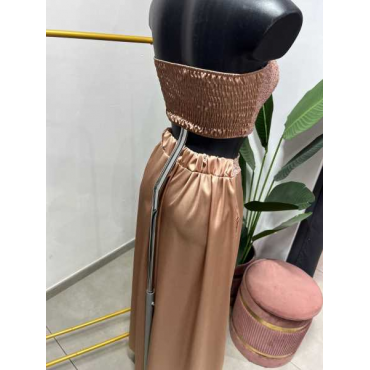 Coordinato Con Pantalone E Top Brillantinato