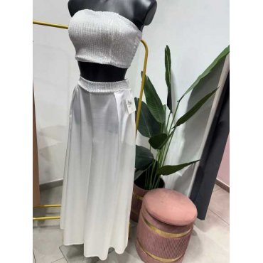Coordinato Con Pantalone E Top Brillantinato