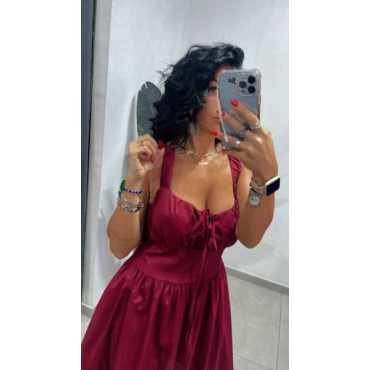 Vestito A Campana Cotone  Napoli