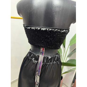 Coordinato Con Pantalone E Top Brillantinato