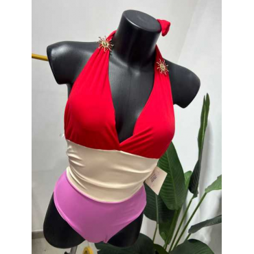 Costume Intero Bicolore
