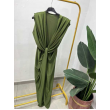 Vestito Lungo Con Scollatura A V Spalline Interne