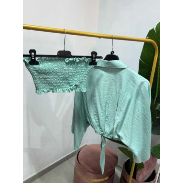 Coordinato Camicia Più Top