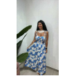 Vestito Cotone Fantasia Lacci Regolabili