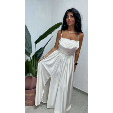 Vestito Lungo Con Spacco