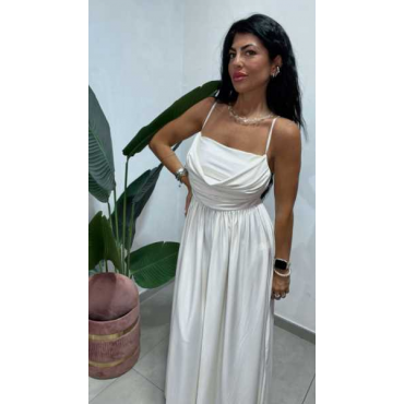 Vestito Lungo Con Spacco