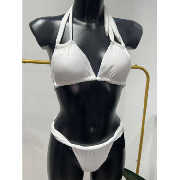 Costume Due Pezzi Con Laccetti Regolabili, Taglia Unica.
