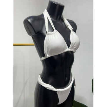 Costume Due Pezzi Con Laccetti Regolabili, Taglia Unica.
