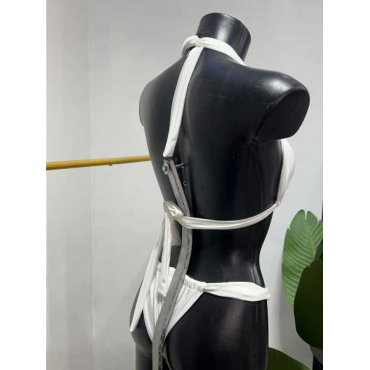 Costume Due Pezzi Con Laccetti Regolabili, Taglia Unica.