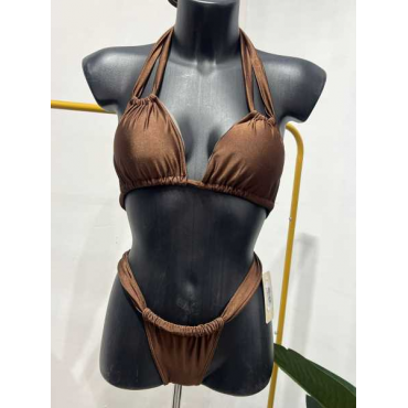 Costume Due Pezzi Con Laccetti Regolabili, Taglia Unica.