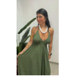 Vestito Maxi In Lino 
