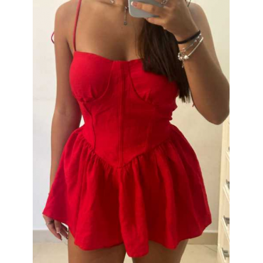 Vestito Corto  + Pantaloncino  Mara