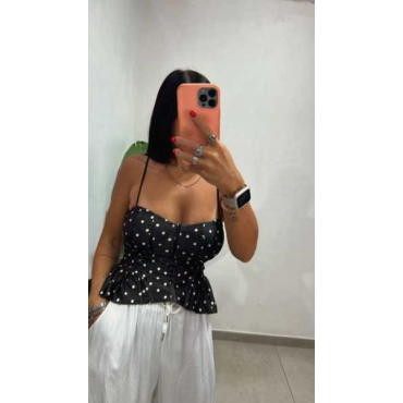 Corpetto Pois 