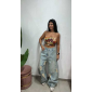 Baggy Jeans Con Strappi E Toppe