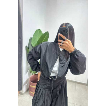 Giubbino Crop Tecno Paris