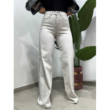 Jeans Grigio Brilla
