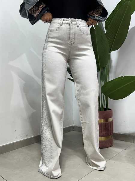 Jeans Grigio Brilla