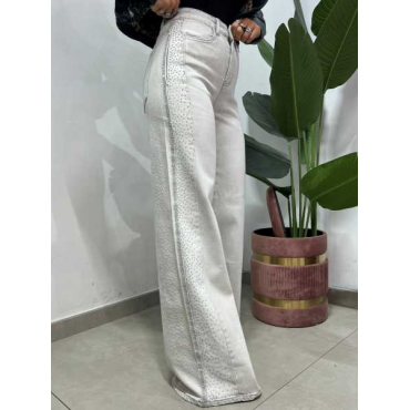 Jeans Grigio Brilla