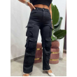 Jeans Cargo Nero