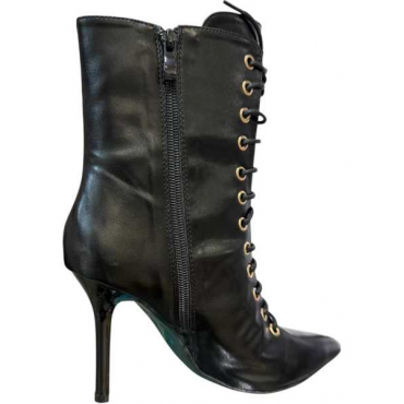 Stivaletto Con Lacci Anteriori