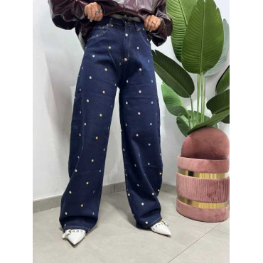 Jeans Micro Fiorellini 