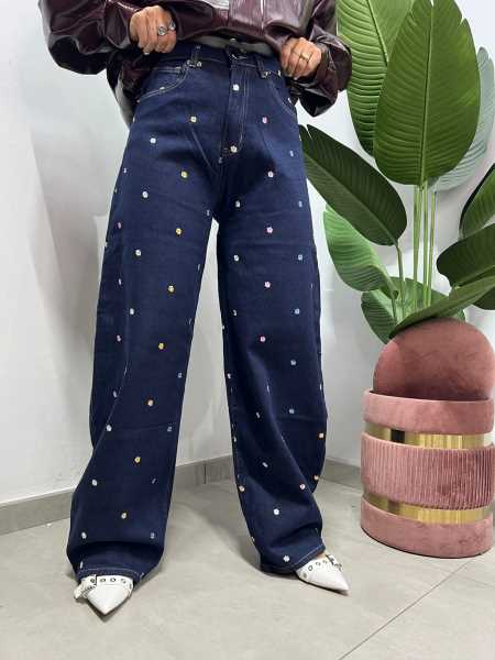 Jeans Micro Fiorellini 