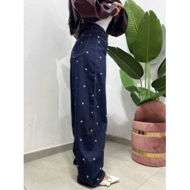 Jeans Micro Fiorellini 