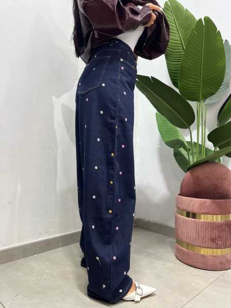 Jeans Micro Fiorellini 