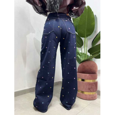 Jeans Micro Fiorellini 