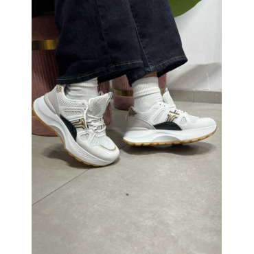 Sneakers Dettagli Oro