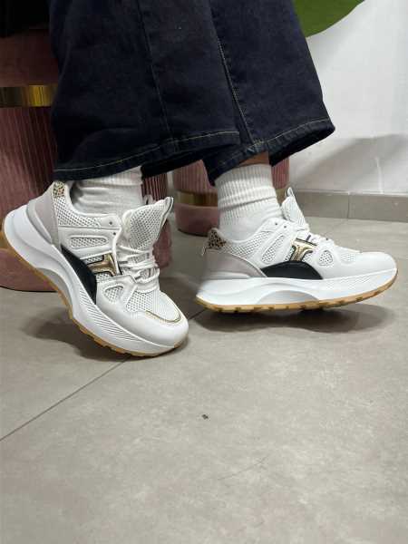 Sneakers Dettagli Oro