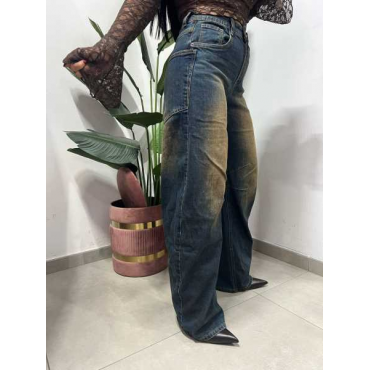 Jeans Sabbiato Lavaggio Zero