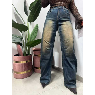 Jeans Sabbiato Lavaggio Zero