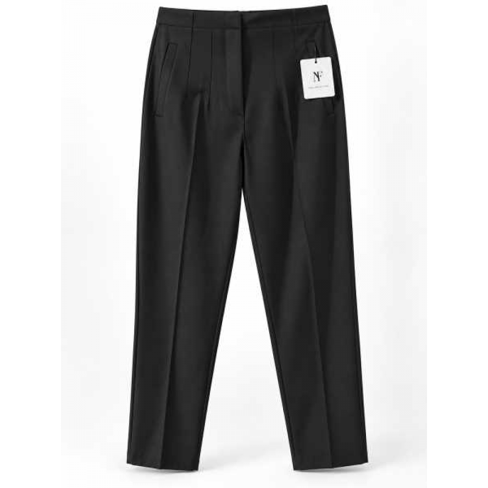 Pantalone Elegante Nero Donna – Vestibilità Raffinata