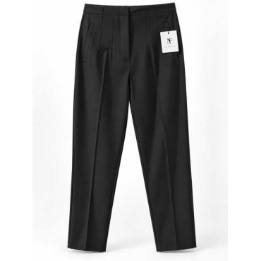 Pantalone Elegante Nero Donna – Vestibilità Raffinata