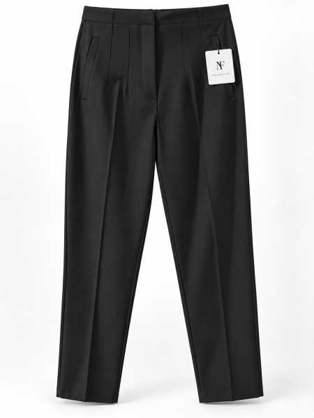 Pantalone Elegante Nero Donna – Vestibilità Raffinata