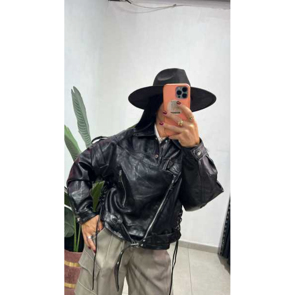 Jacket In Pelle 