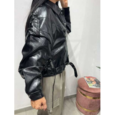 Jacket In Pelle 