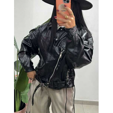 Jacket In Pelle 