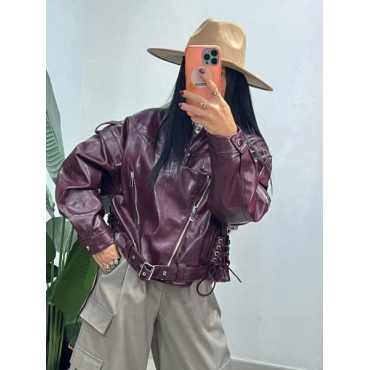 Jacket In Pelle 