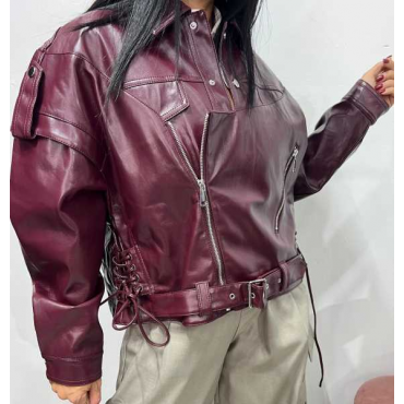 Jacket In Pelle 