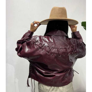 Jacket In Pelle 