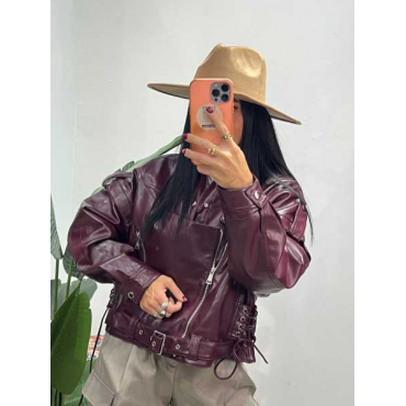 Jacket In Pelle 