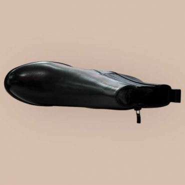 Stivaletto Nero Con Elastico
