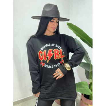 Maxi T-Shirt Con Spalline