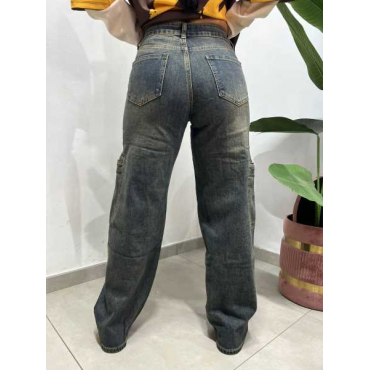 Jeans Ballon Sabbiato 