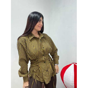 Camicia Con Stringhe