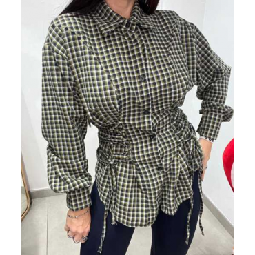 Camicia Con Stringhe